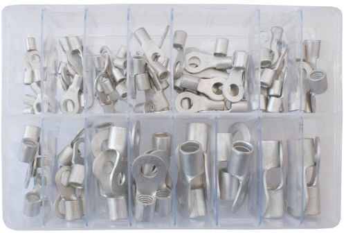 Open Ended Ring Terminals / Pack of 100 - Assorted Boxes - spo-cs-disabled - spo-default - spo-disabled - spo-notify-me