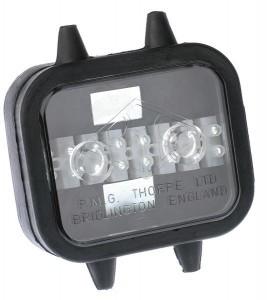 britax electrical Britax Rubber Junction Box with Screw Contacts / 8 Way UK + Ireland