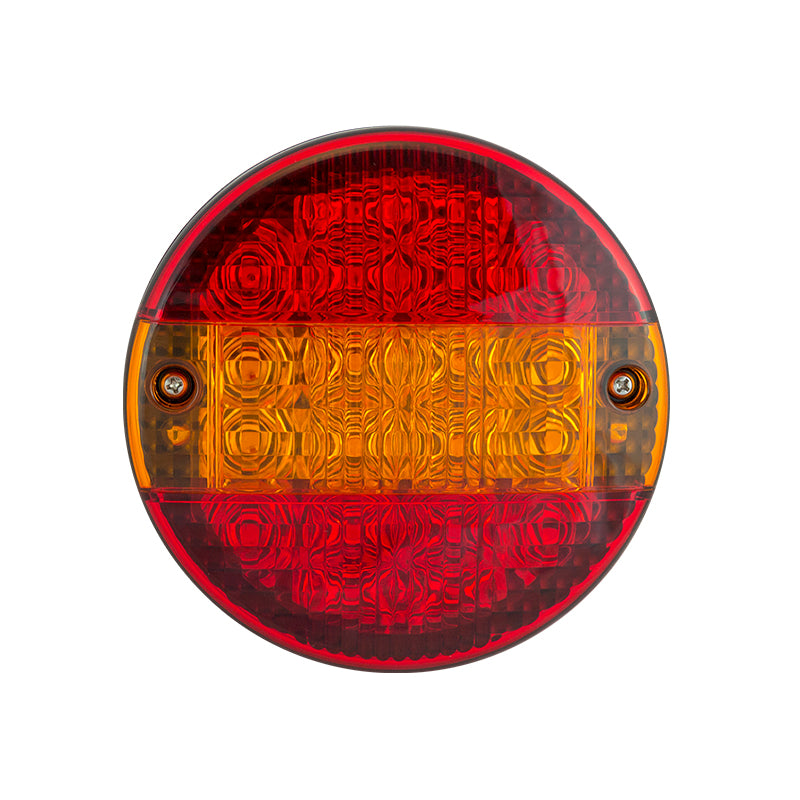 LED Round Trailer Burger Light for Trucks & Trailers / Deep Bracket - spo-cs-disabled - spo-default - spo-disabled - sp