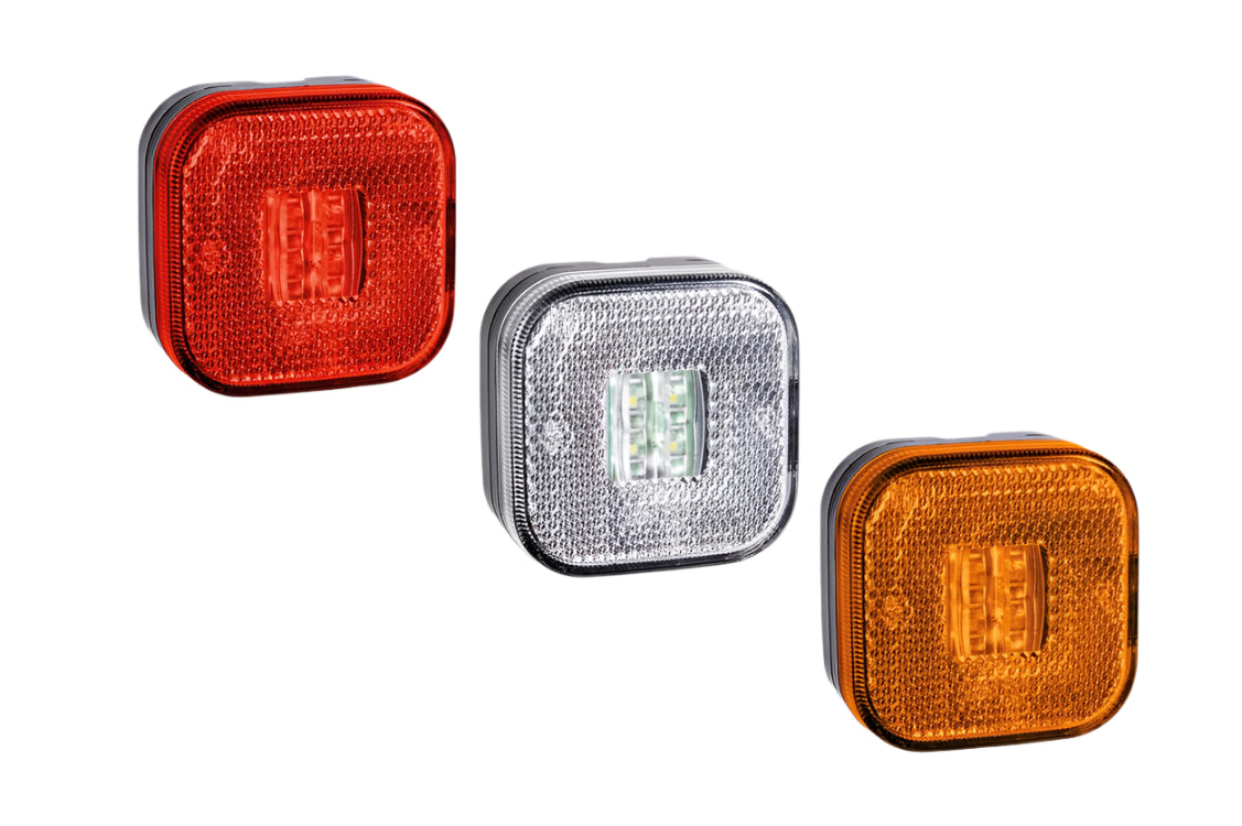 Square LED Marker Lamp - Side Marker Lights - spo-cs-disabled - spo-default - spo-disabled - spo-notify-me-disabled