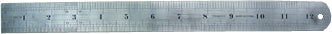 Stainless Steel Ruler 12 inch - spo-cs-disabled - spo-default - spo-disabled - spo-notify-me-disabled