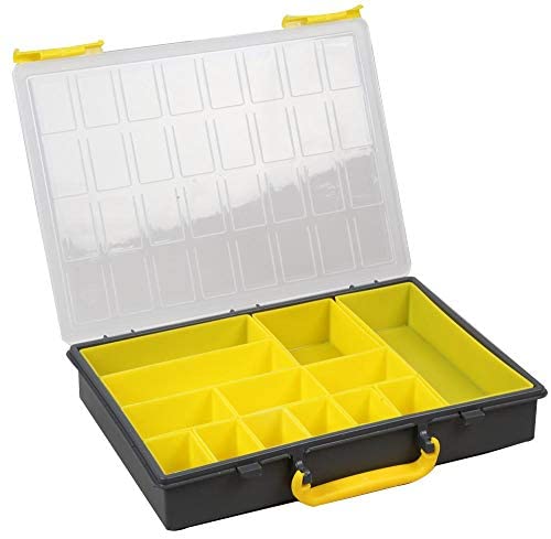 Compartment Storage Box Yellow - 60mm x 340mm x 250mm - spo-cs-disabled - spo-default - spo-disabled - spo-notify-me-di