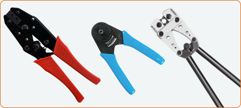 crimpers for electrical wiring terminals crimping tool