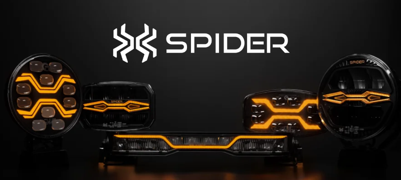 Luces X-Spider para camiones, furgonetas y vehículos 4x4.