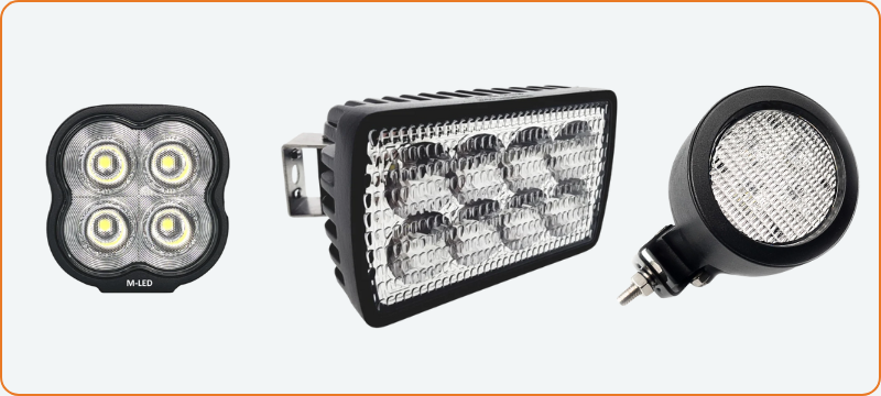 tractor lights and lamps for digger jcb john deere