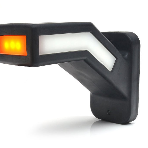 LED Autolamps Stalk Marker Lamp (Left Hand) Angled 12-24v - 1005LE LED Autolamps Stalk Marker Lamp (Left Hand) Angled 12-24v - 1005LE