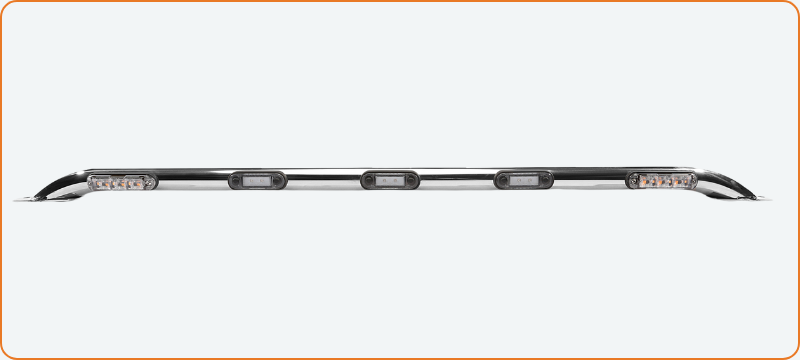 stainless steel roof bar for van roof bar for tractor with lights
