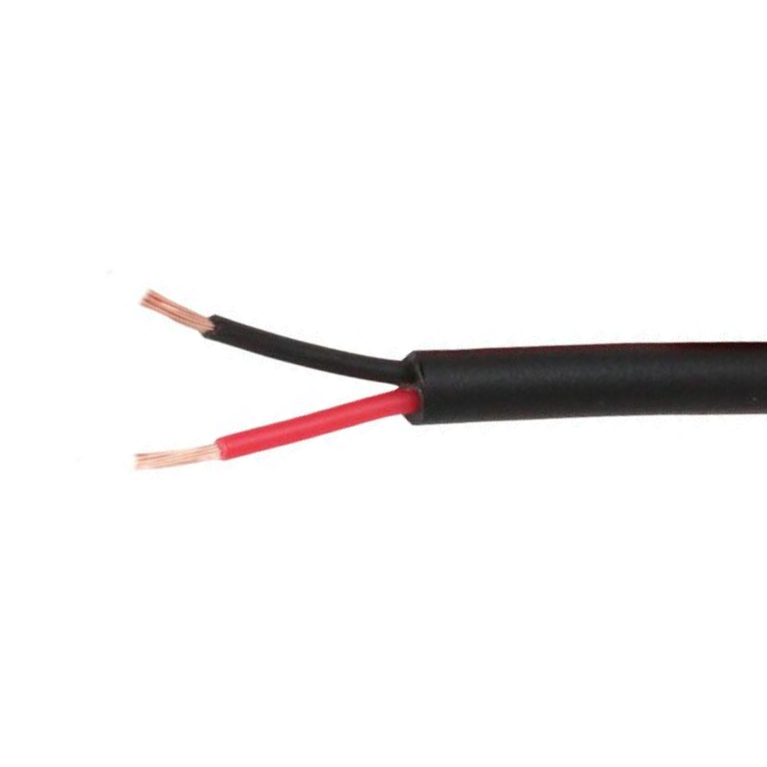 Twin Core Auto-kabel / 2 x 0.75 mm flat tynnveggkabel -