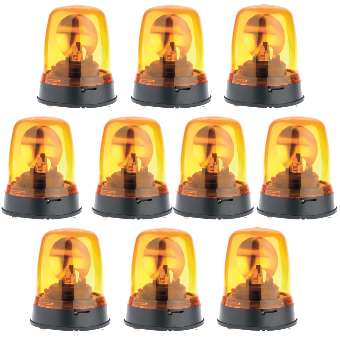 Black Friday / Britax Rotating Bulb Beacon Flat Base 10 Pack