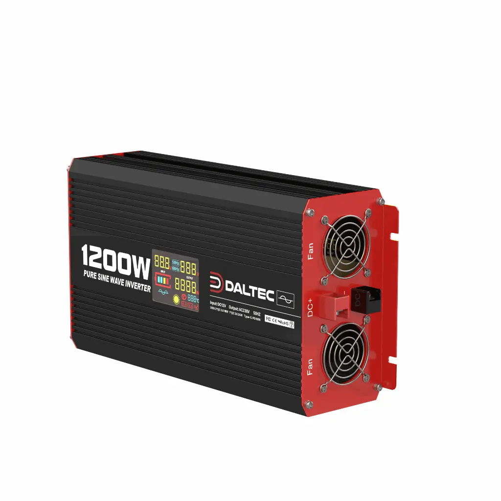 12V Pure Sine Wave Inverter / 1200W