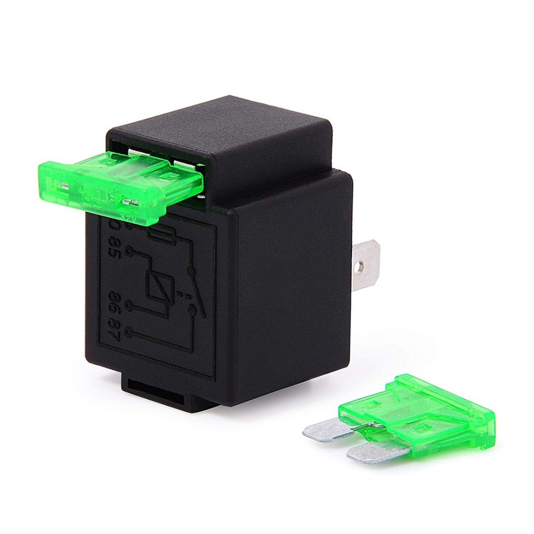 12v 30A Fused 4 Pin Relay with Detachable Bracket - Relays - spo-cs-disabled - spo-default - spo-enabled - spo-notify-m