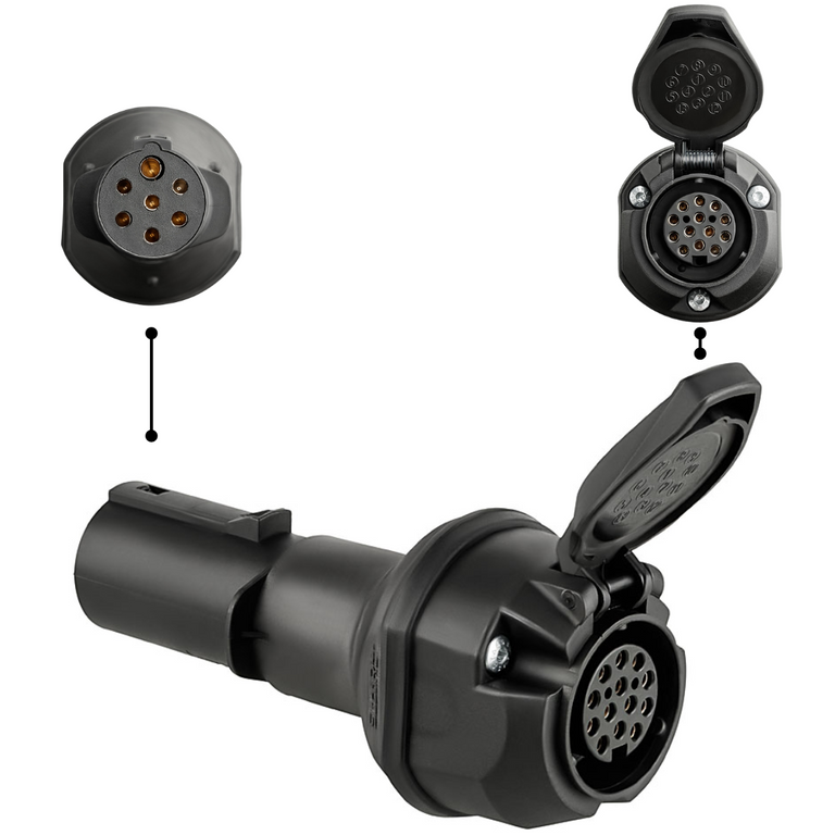 Riduttore Tensione 24V A 12V Per Presa 7 Pin | Adattatore Per Rimorchi E Caravan - Foto 10