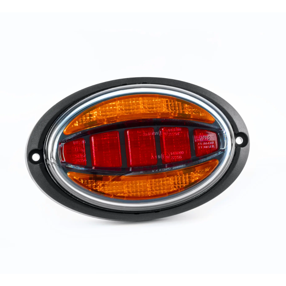 LED Oval Round Trailer Lamp / Fristom FT-355