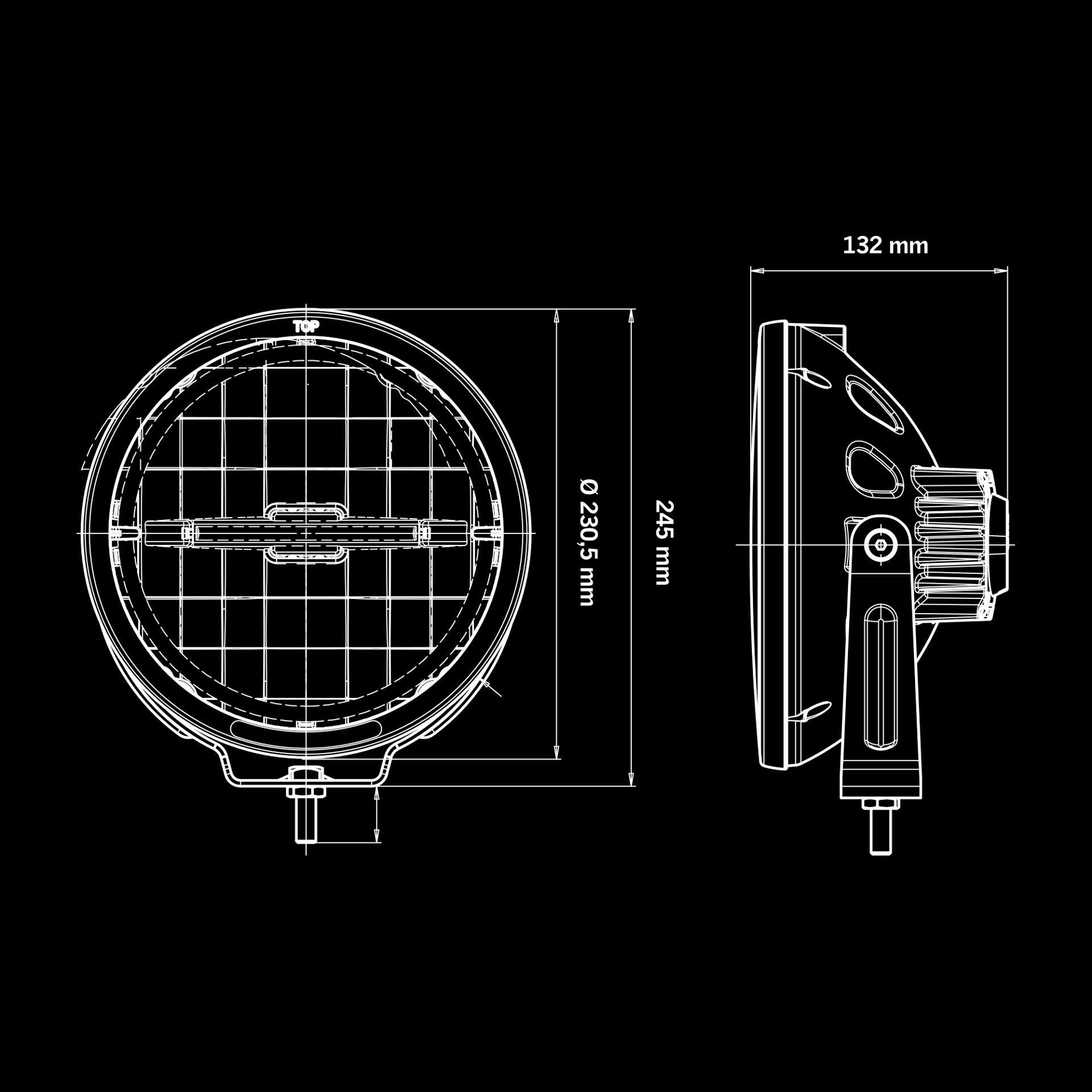 Strands Ambassador Spot Light / 9" UK + Ireland