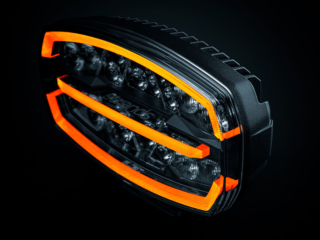 Strands Firefly ONE Oval Driving Lamp with Strobe UK + Ireland