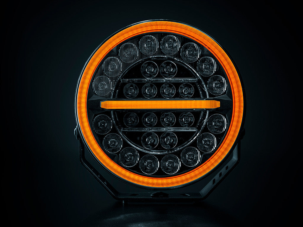 Strands Firefly PRO LED Driving Light with Strobe / 9" UK + Ireland