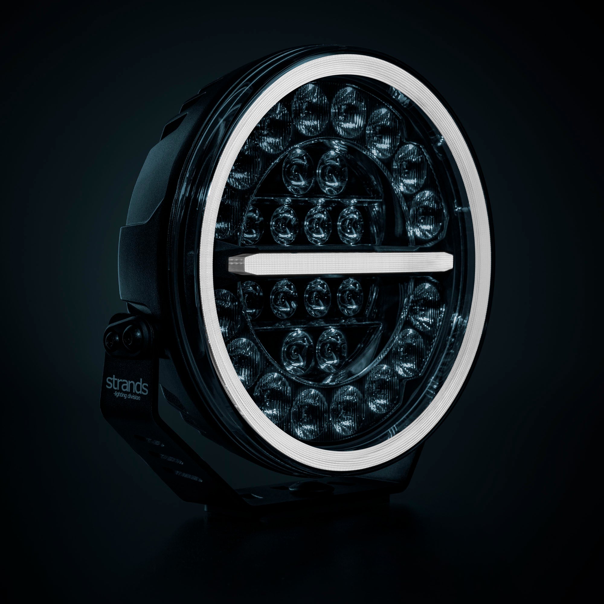 Strands Firefly PRO LED Driving Light with Strobe / 9" UK + Ireland