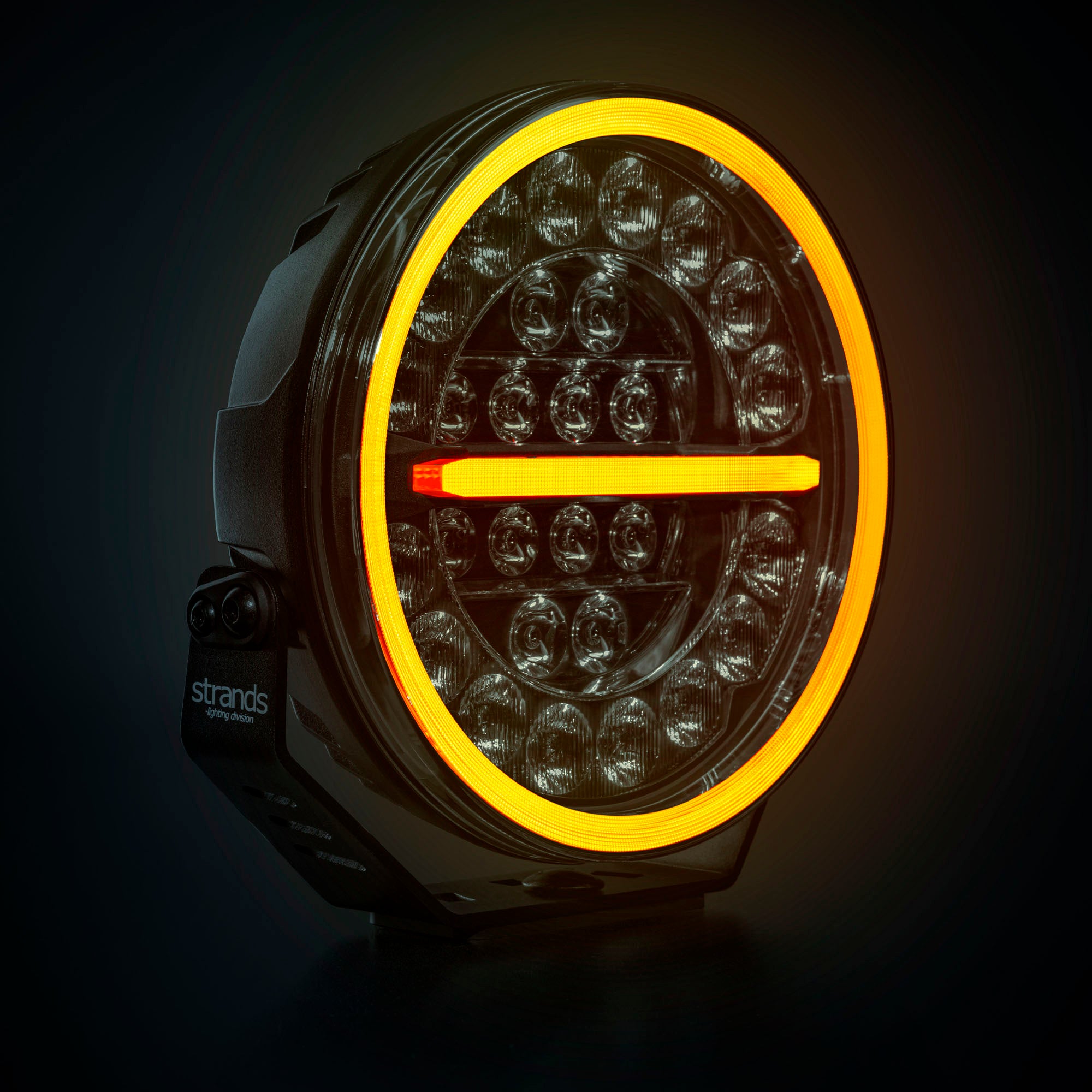 Strands Firefly PRO LED Driving Light with Strobe / 9" UK + Ireland