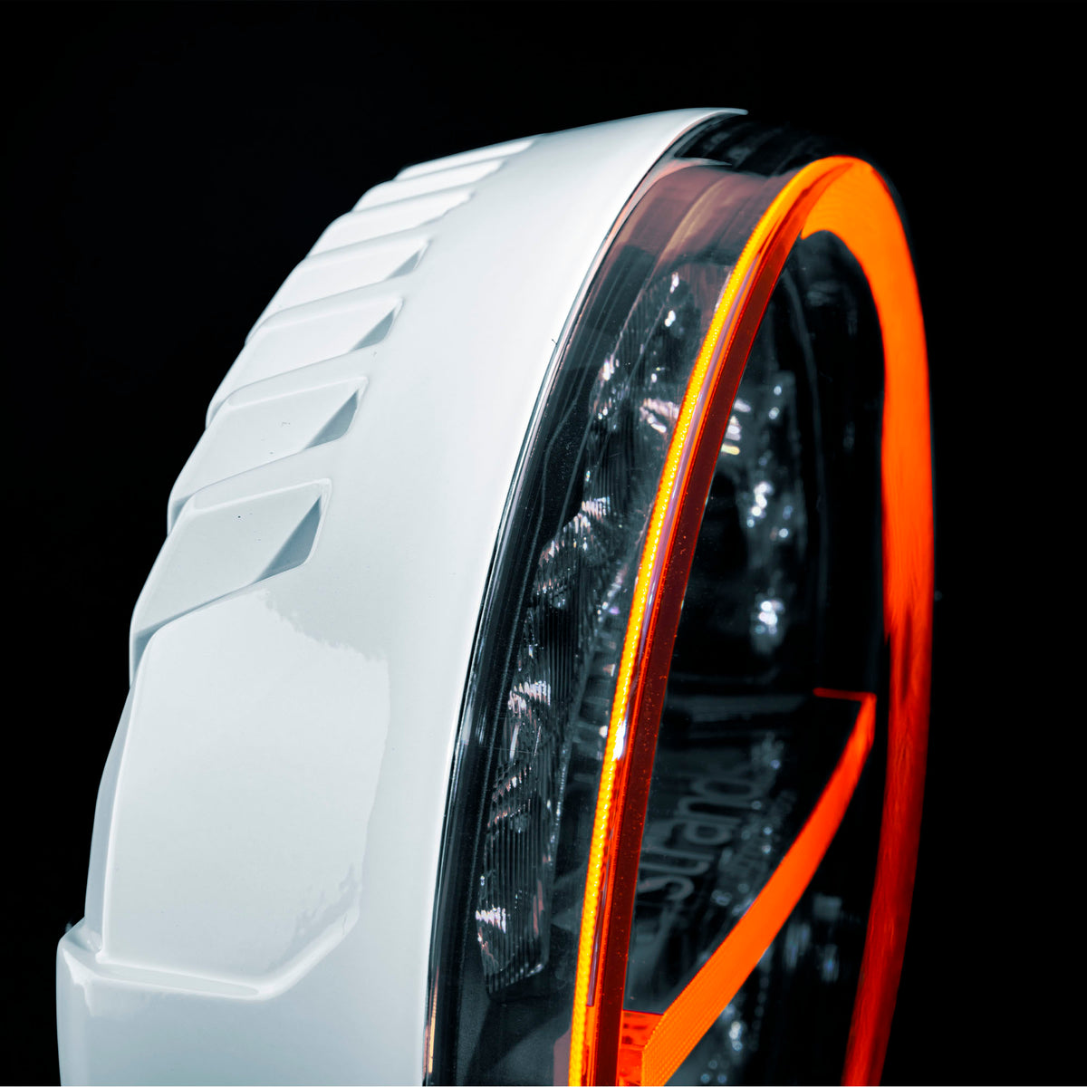 Faro anteriore Strands Firefly PRO con strobo / 9" bianco