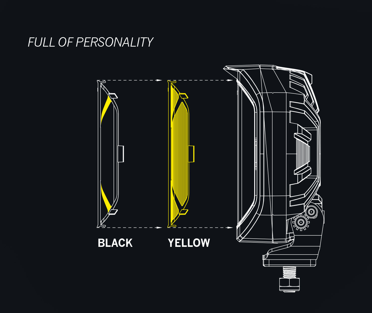 Strands Siberia X Driving Light 9" UK + Ireland