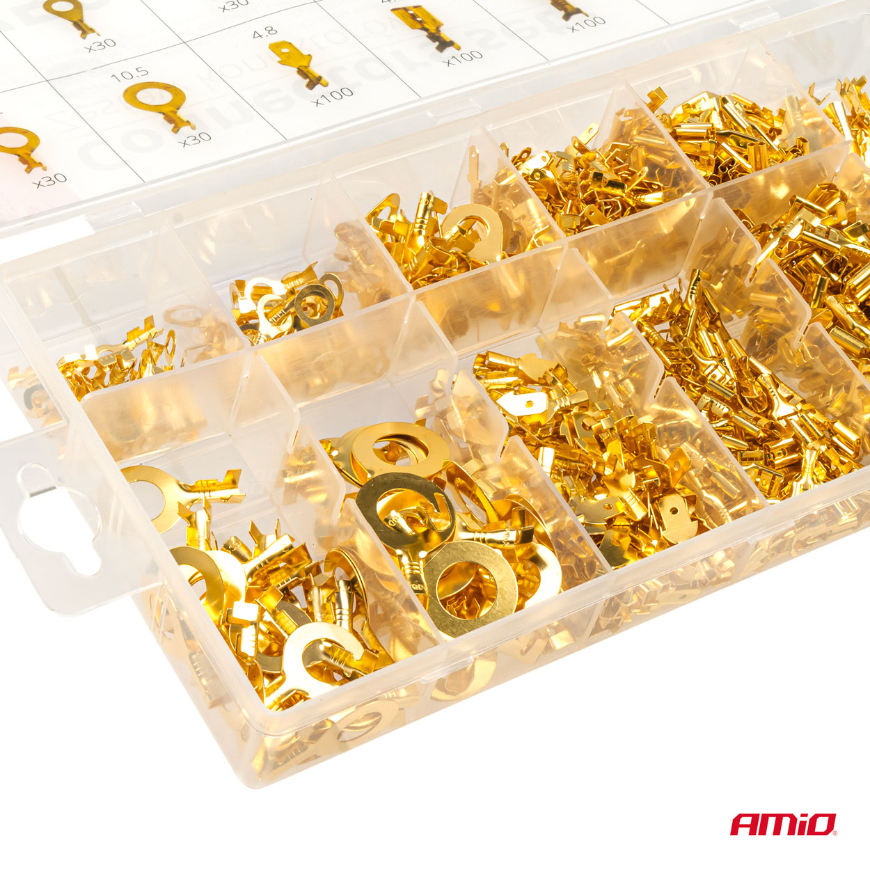 Assorted Non-Insulated Crimp Terminals
