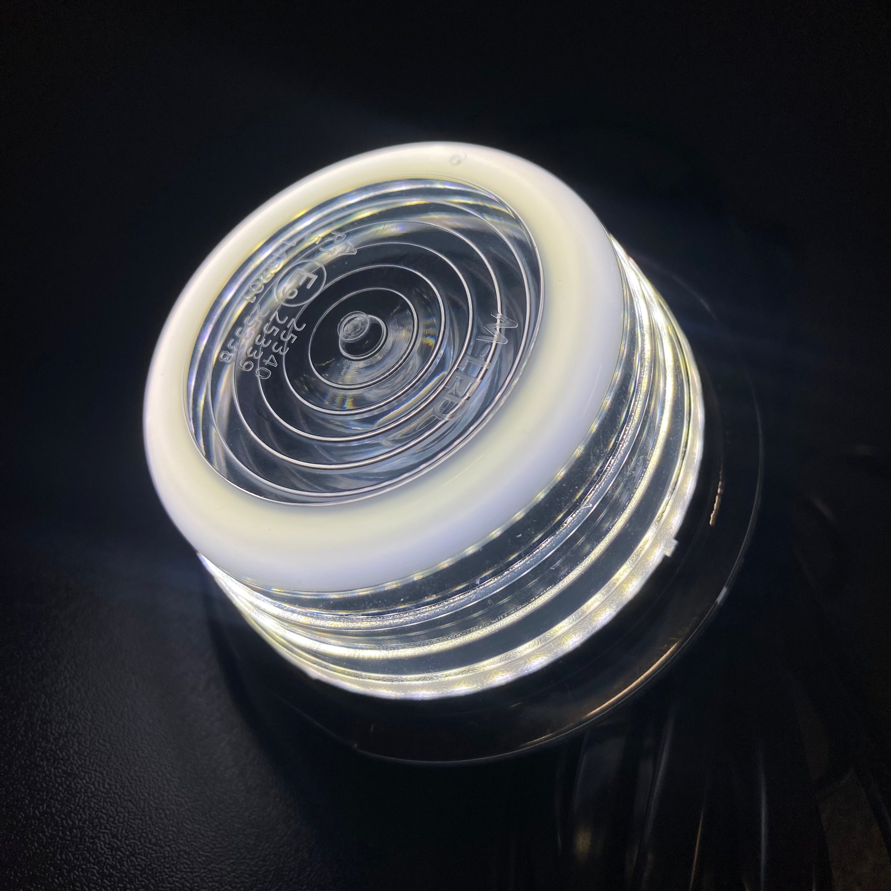 Danish Halo Light - Dual Colour Amber/White