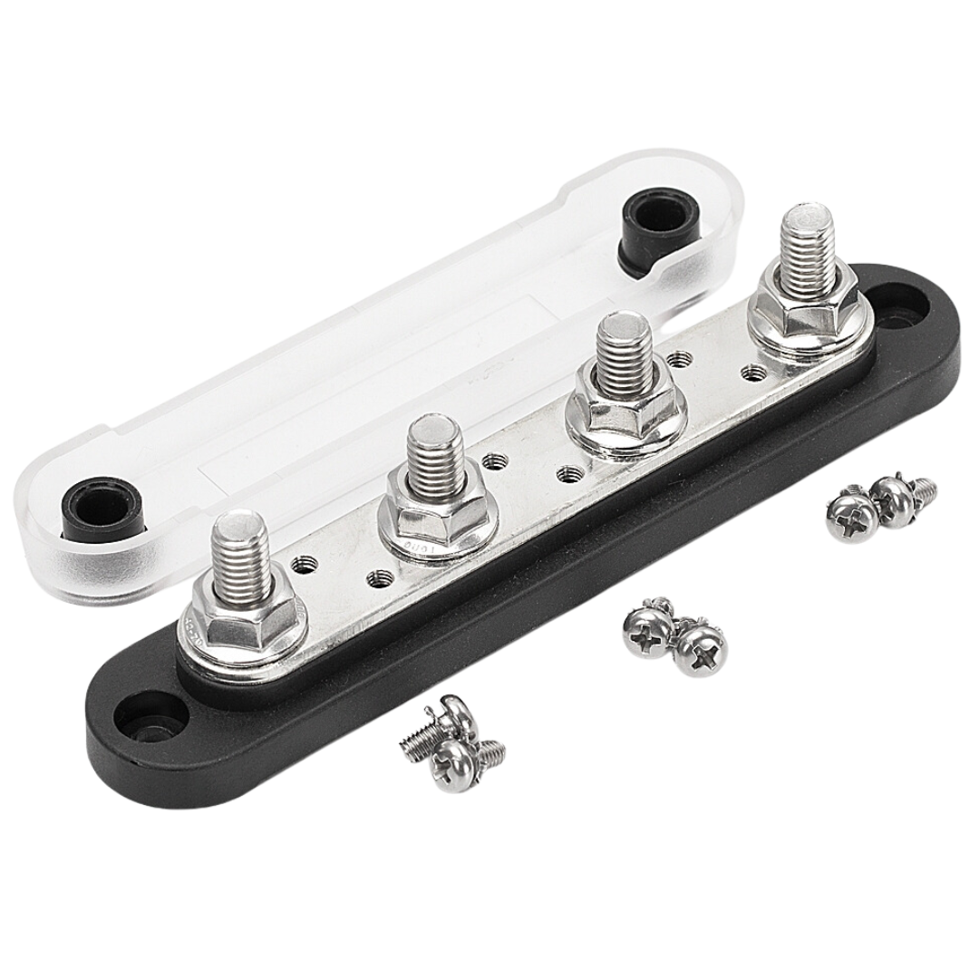150A samleskinne med 4 x stud og 6 x skrueterminaler - spo-cs-deaktiveret - spo-standard - spo-deaktiveret - spo-notify-me-disabl