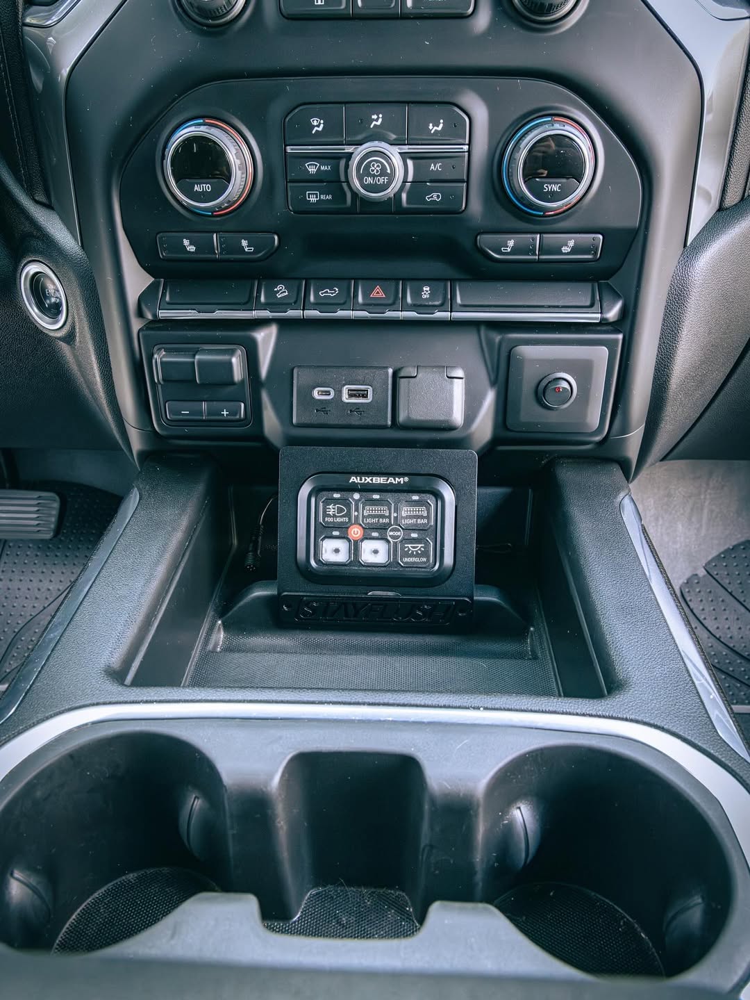 6 Way Auxbeam Control Panel UK + Ireland