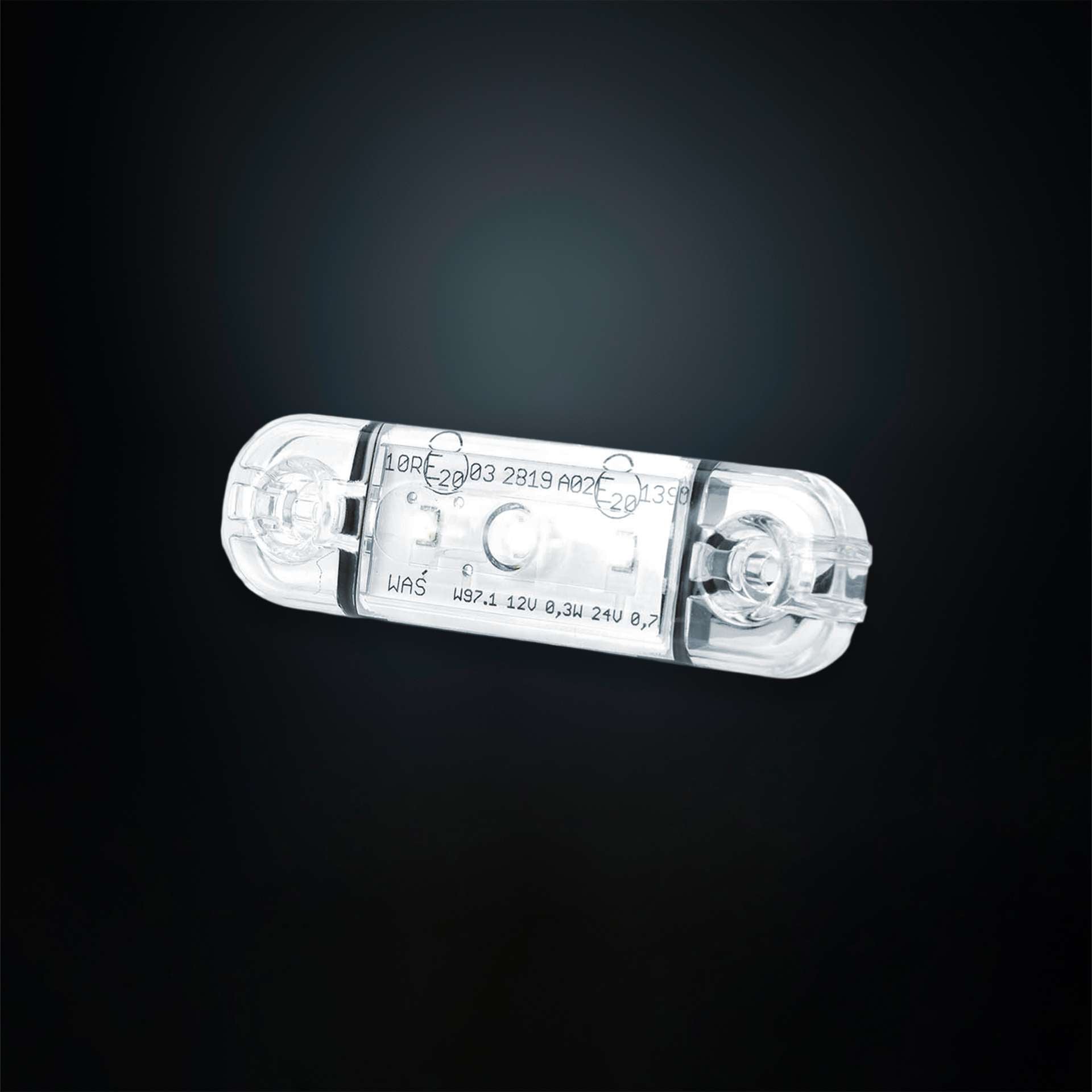 Strands Freedom Legacy Slim Marker Light with Coloured Lens UK + Ireland