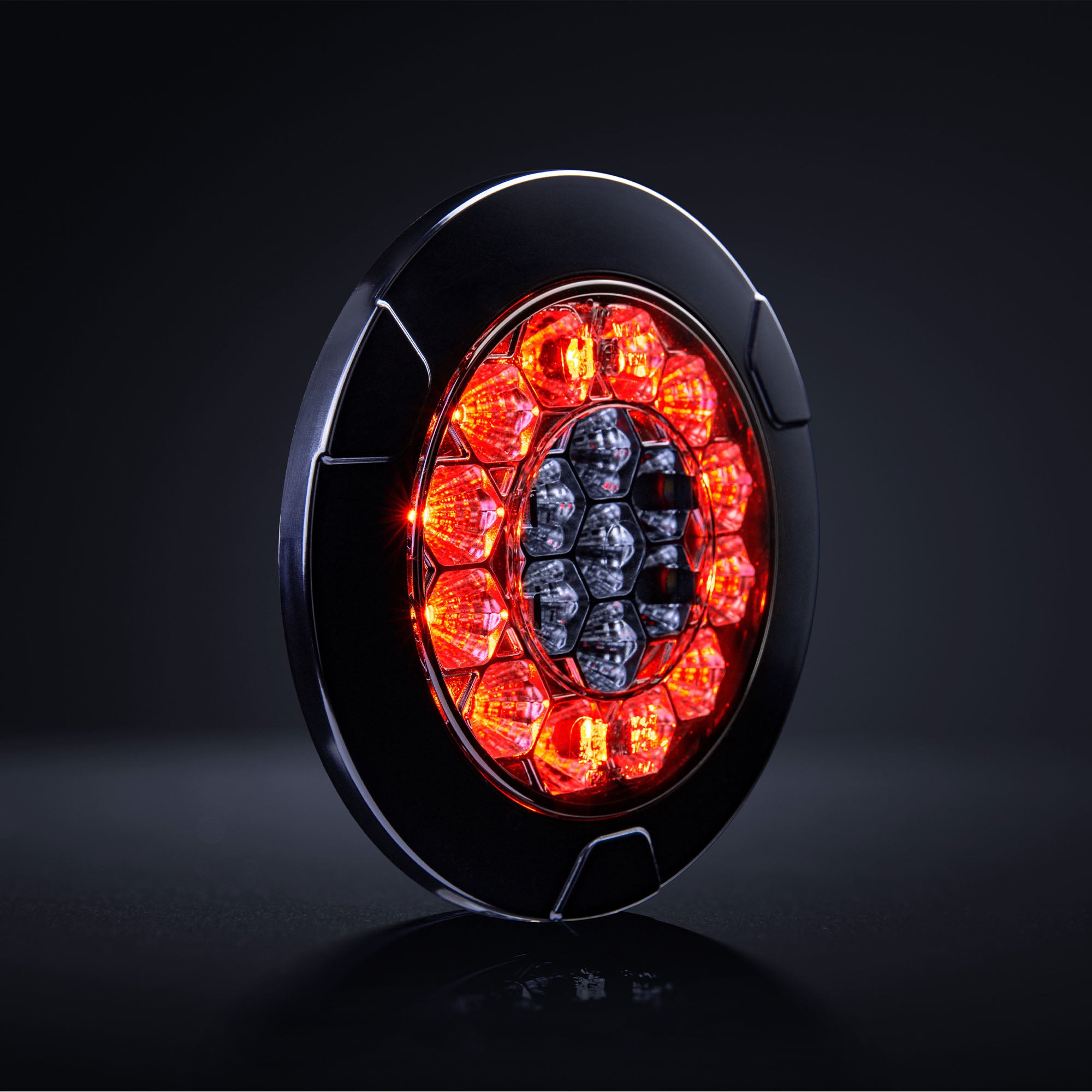 Strands Freedom Black Raven Rear Light with Stop, Tail & Indicator UK + Ireland