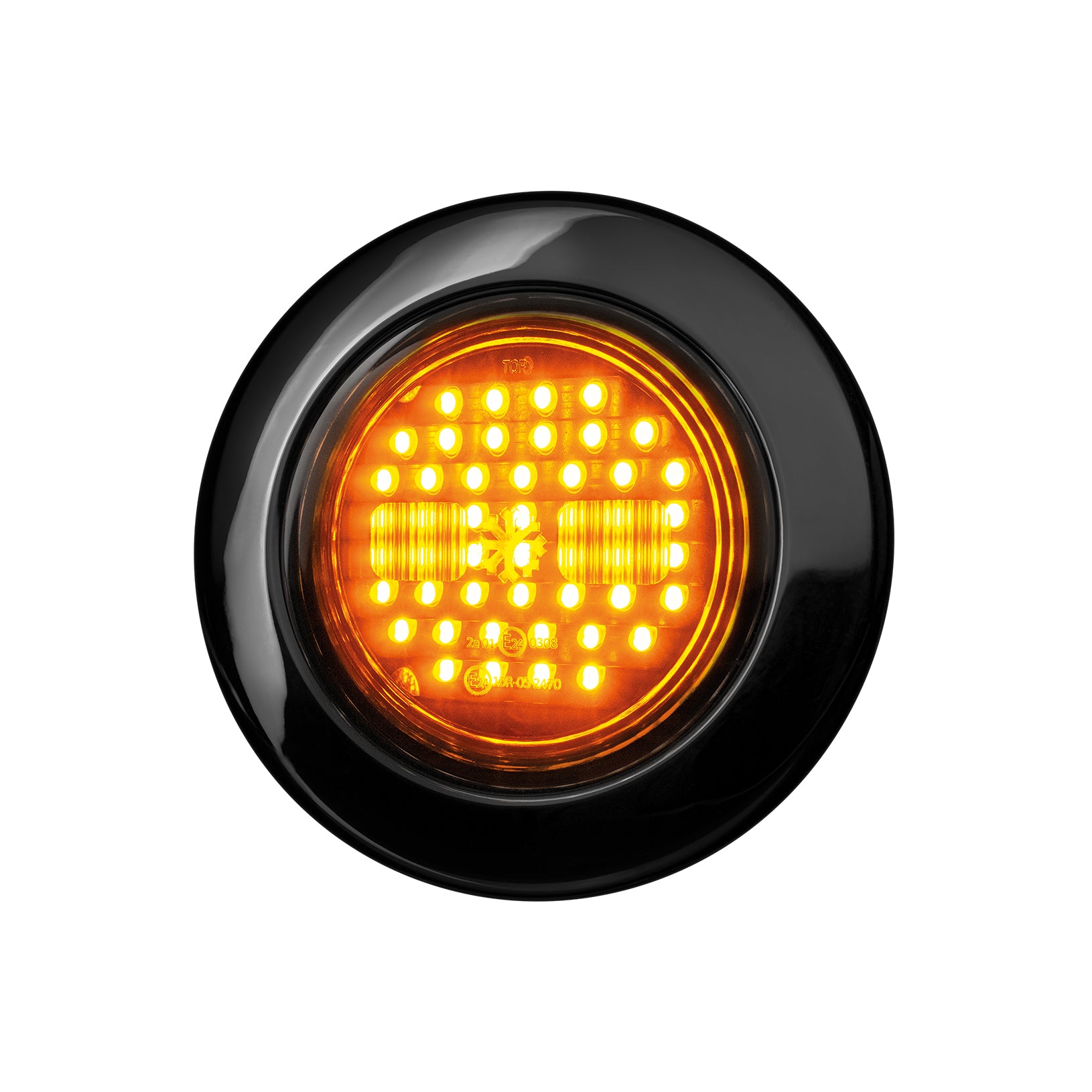Strands Dark Knight IZE Round Indicator Light UK + Ireland