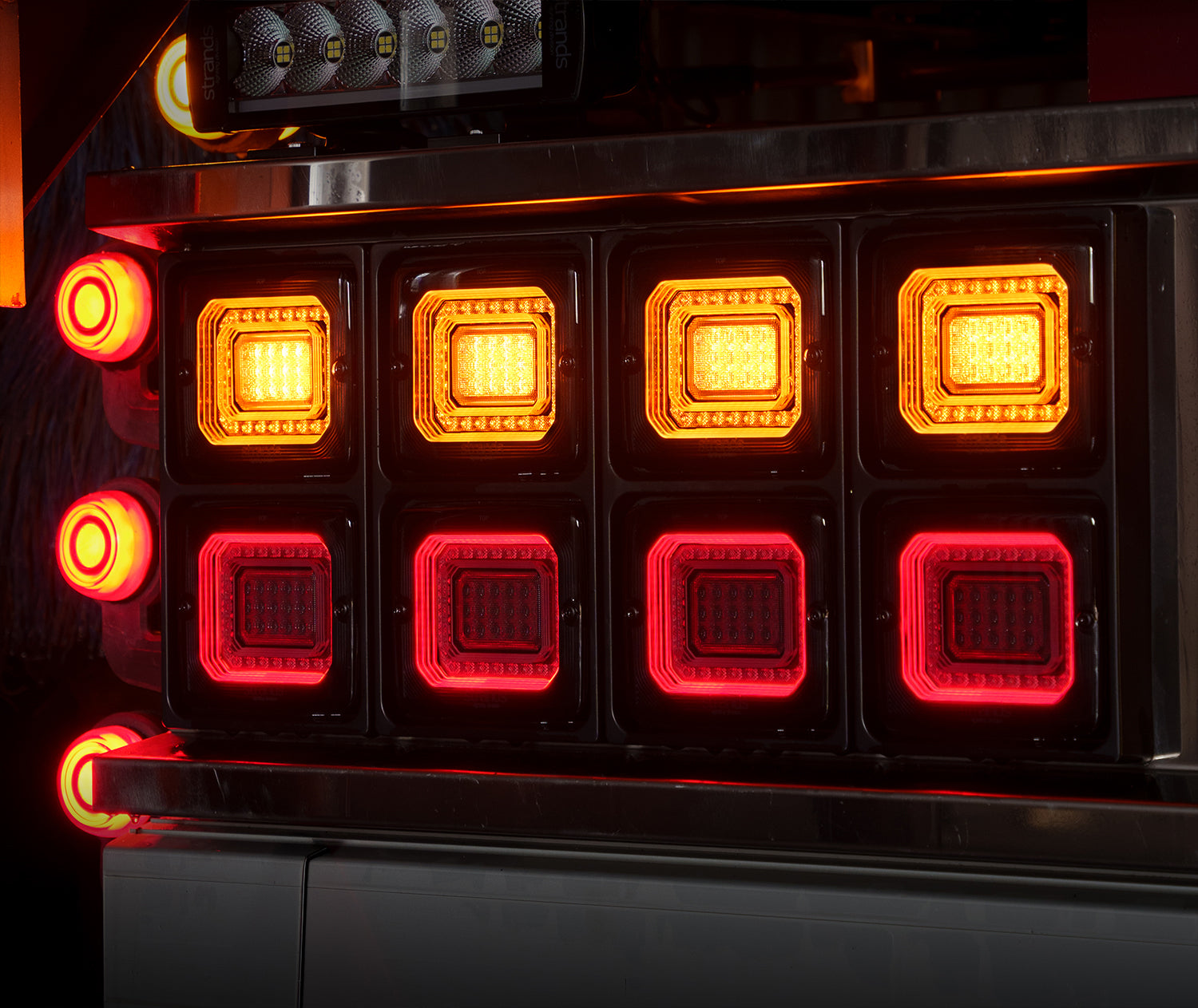 Strands FOR9T Illusion Stop, Tail & Indicator Light with Dark Lens UK + Ireland