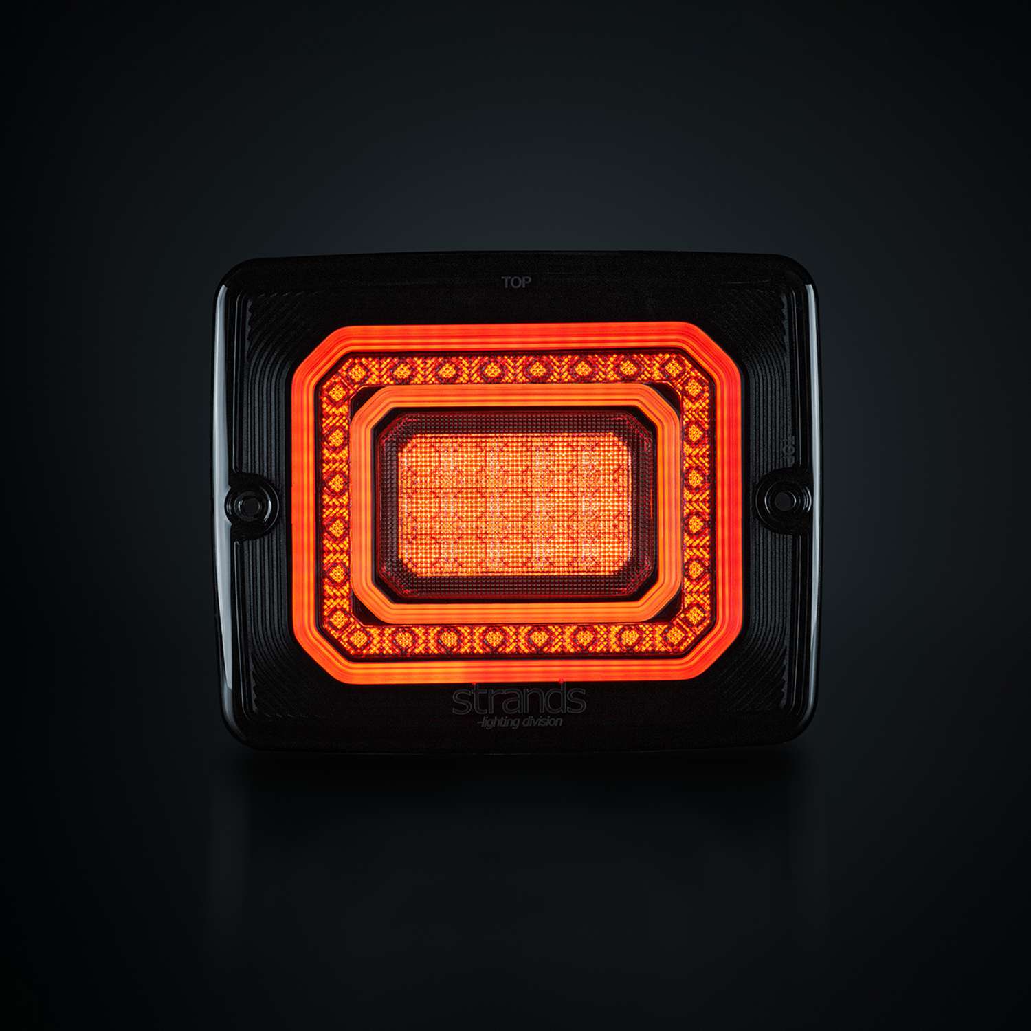 Strands FOR9T Illusion Stop & Tail Light with Dark Lens