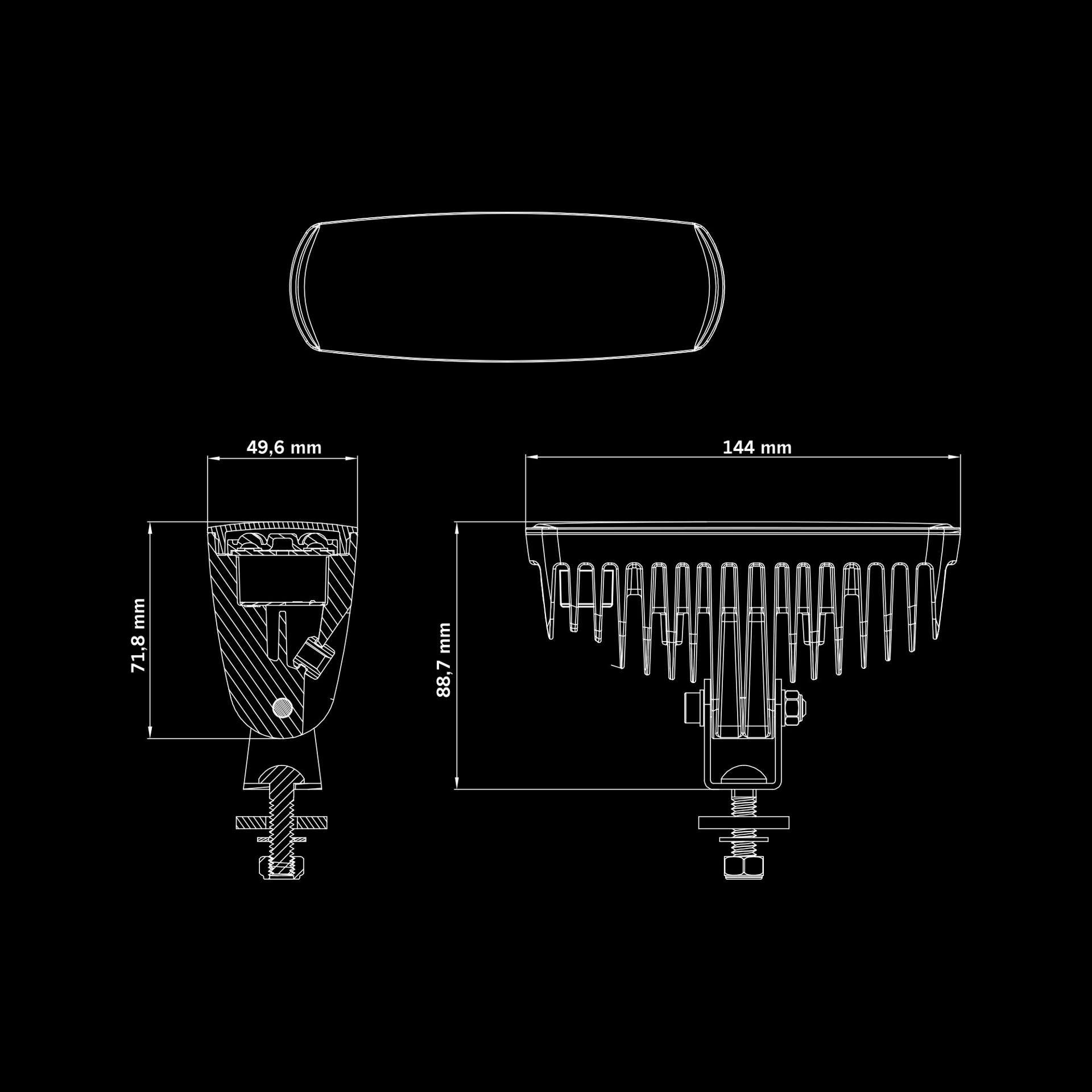 Strands Nuuk E-line Black R / Reverse Light UK + Ireland