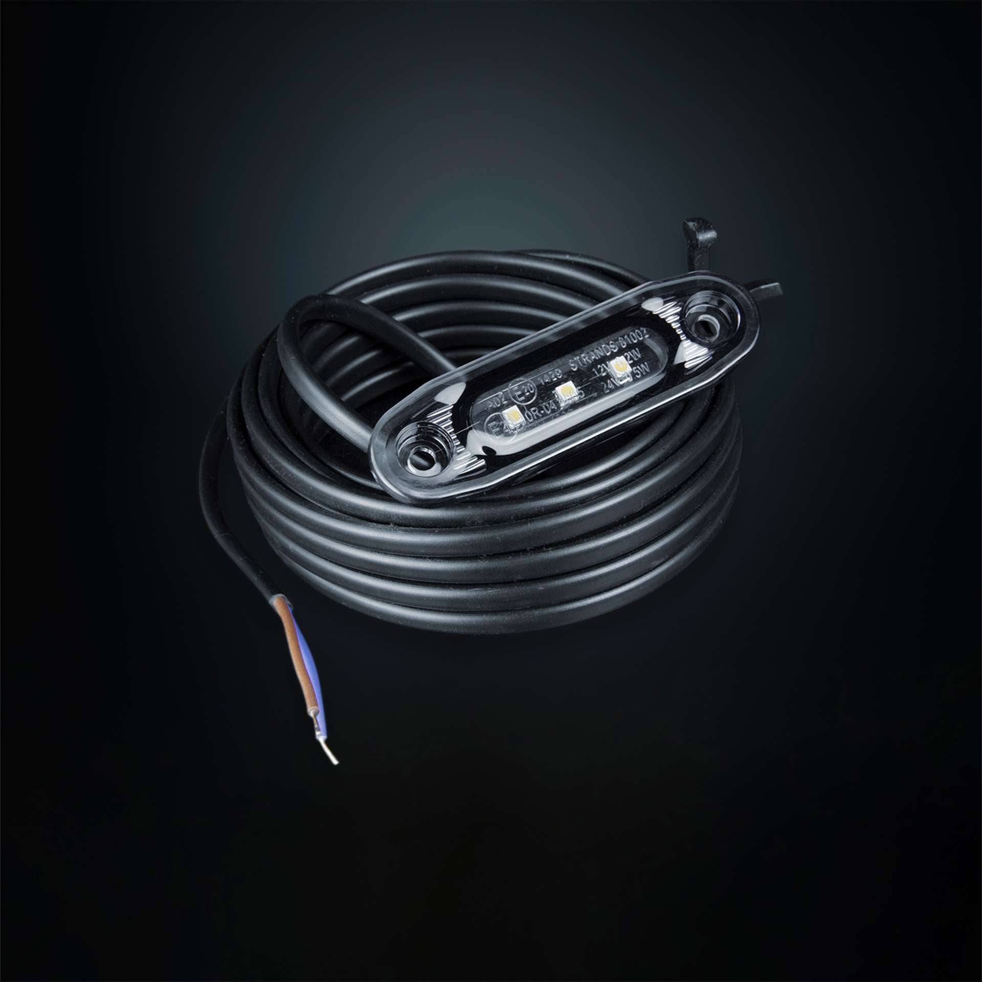 Strands Dark Knight Ultra Slim Marker Lights / 3 LED UK + Ireland