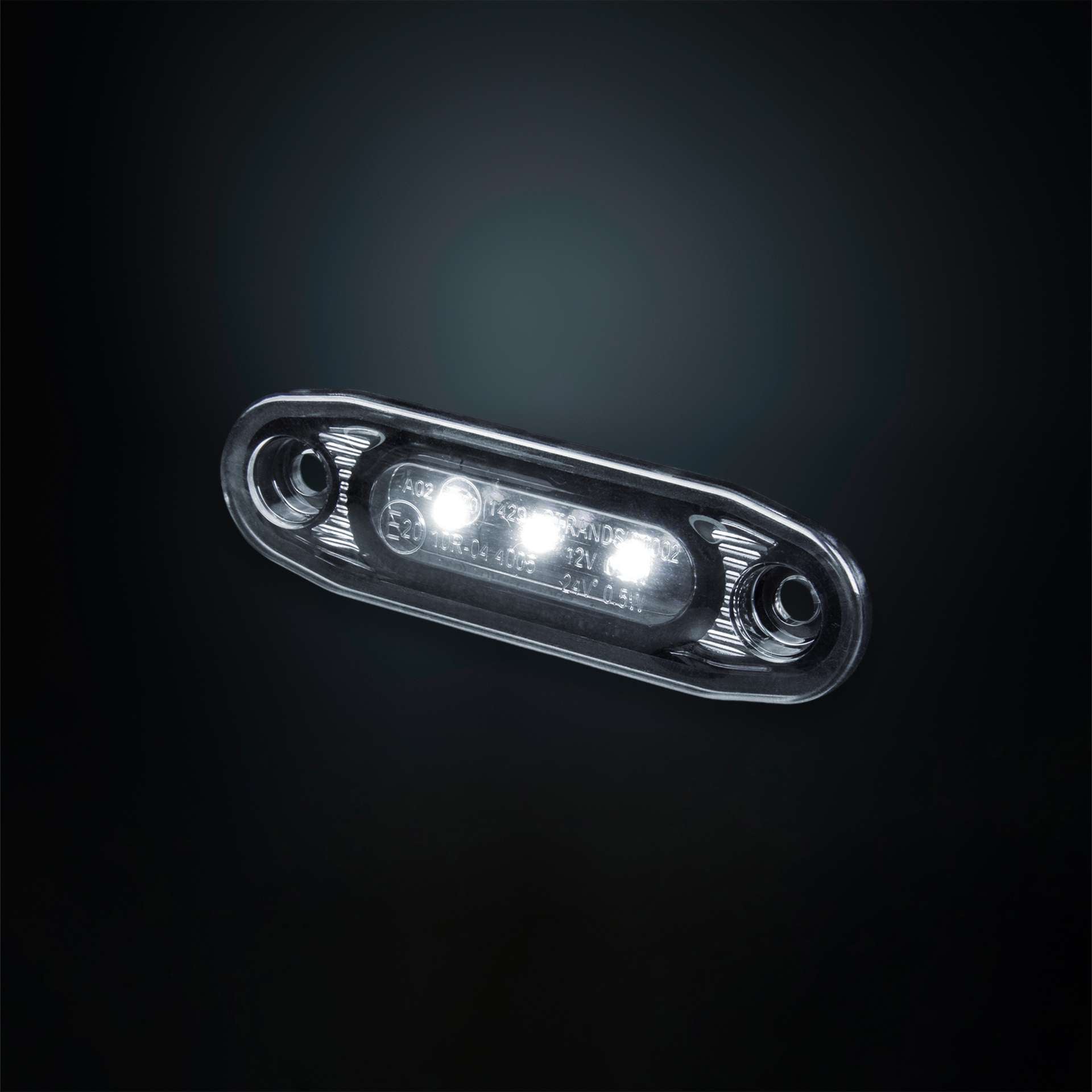 Strands Dark Knight Ultra Slim Marker Lights / 3 LED UK + Ireland