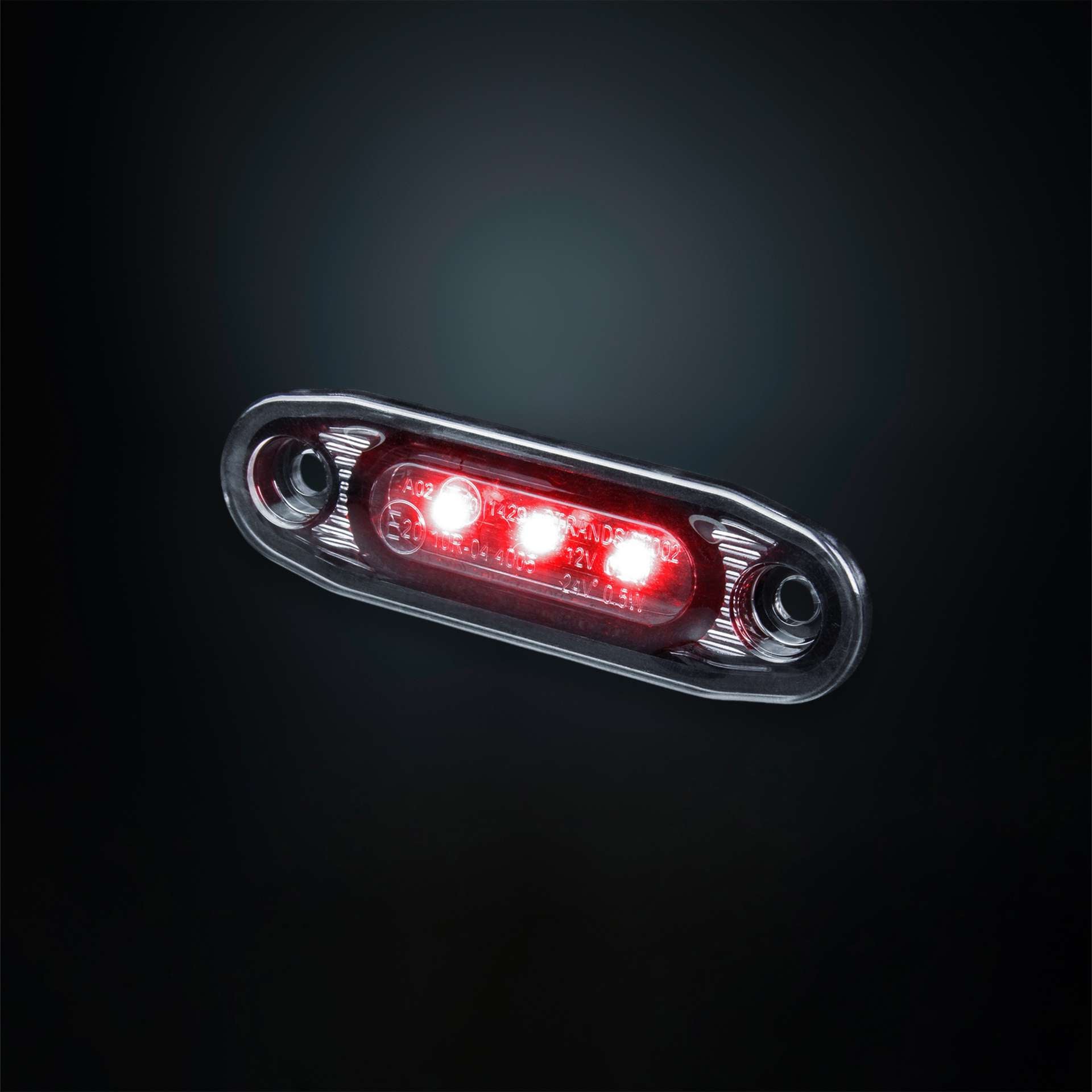 Strands Dark Knight Ultra Slim Marker Lights / 3 LED UK + Ireland