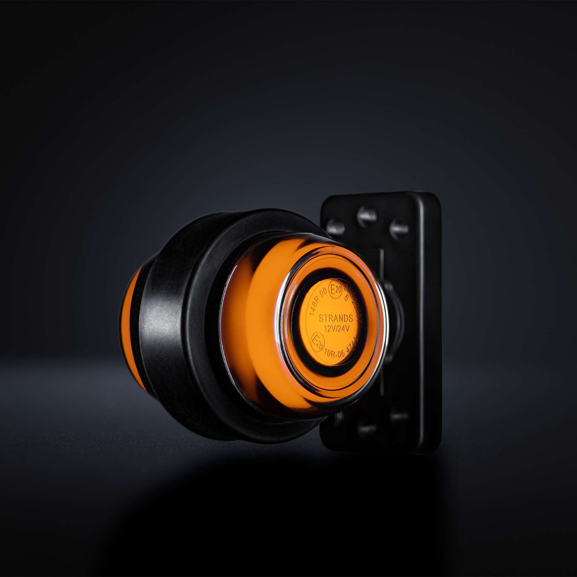 Strands Viking Old School Marker Light / Short Amber UK + Ireland