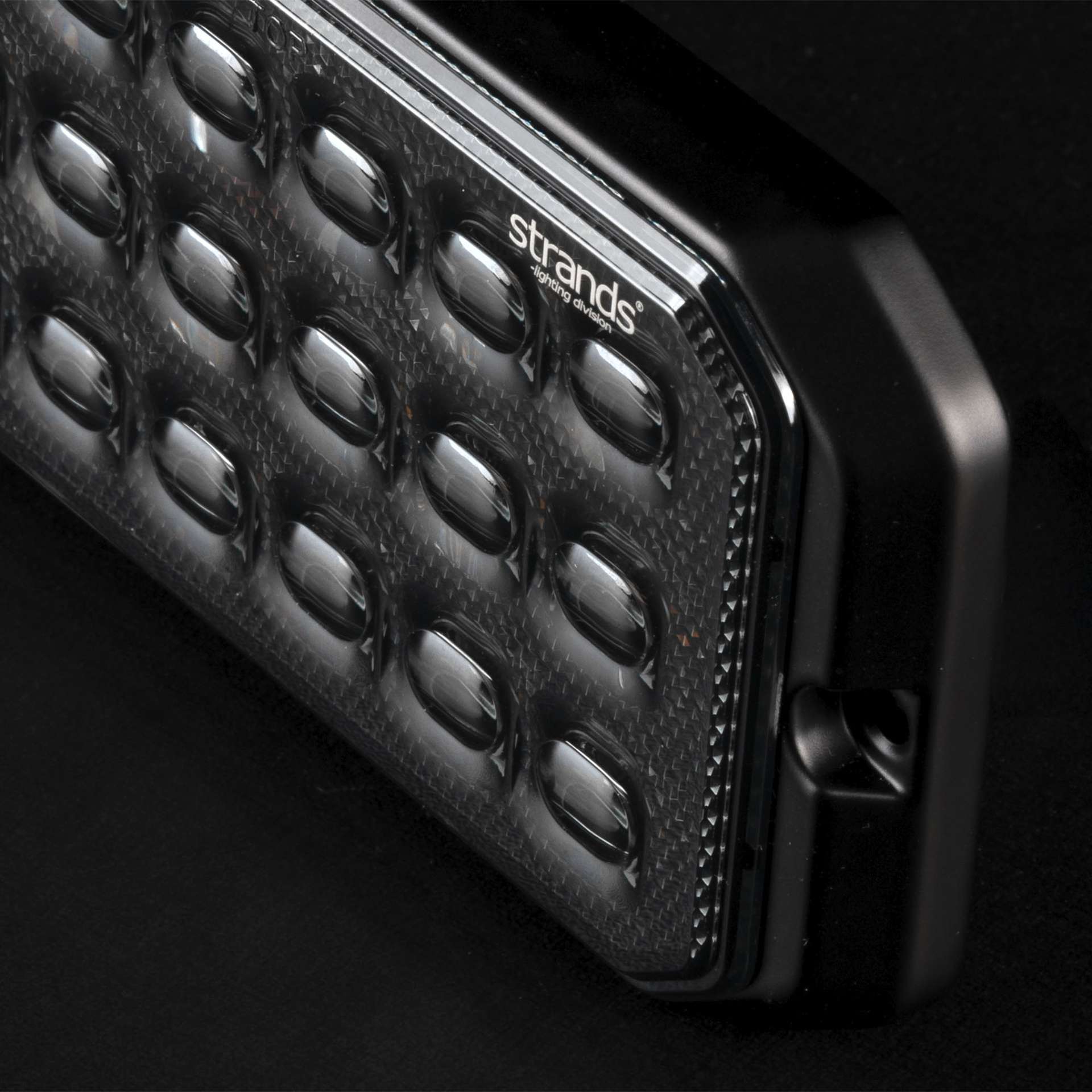 Strands Dark Knight Duo Strobe 18 LED Warning Light / Amber & White UK + Ireland