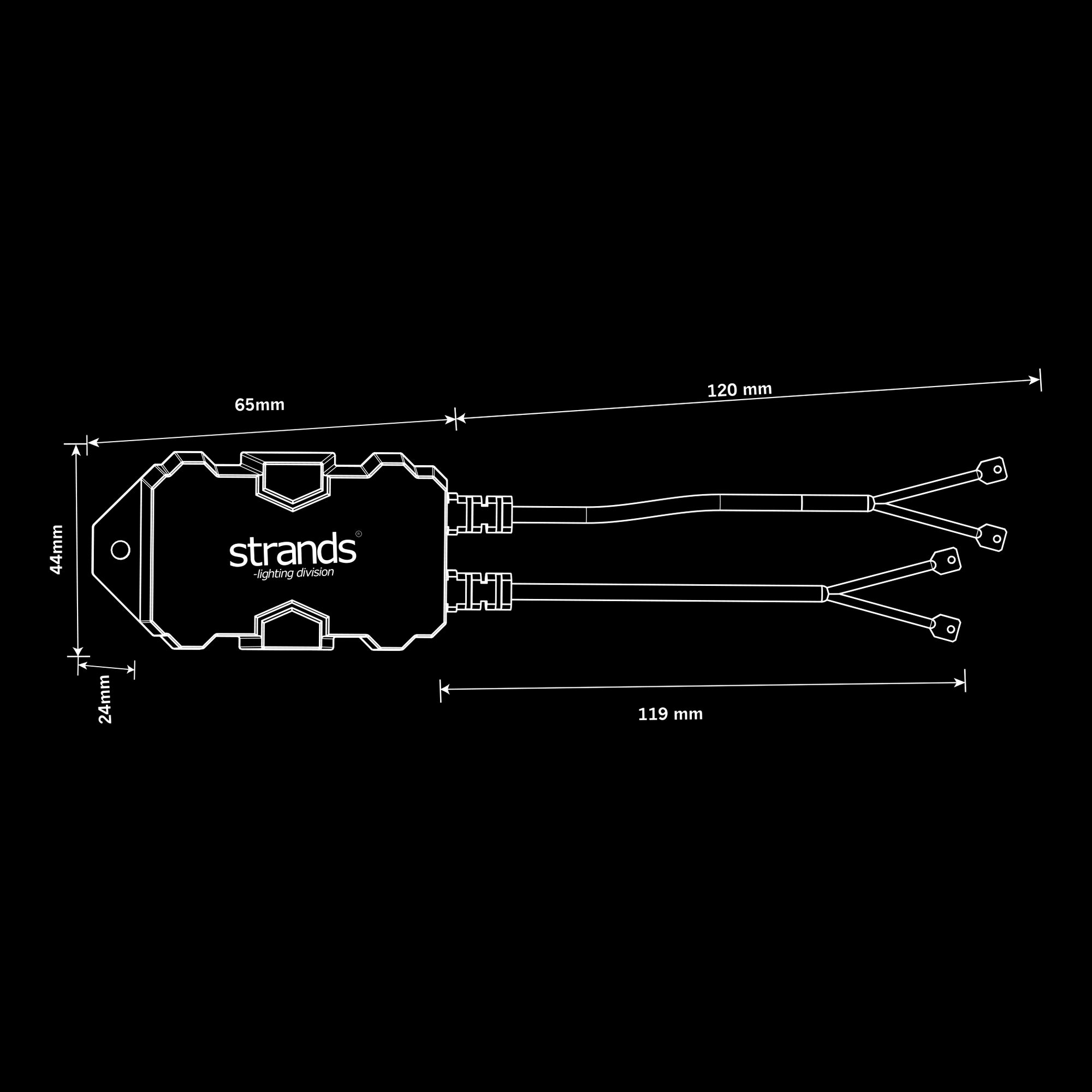 Strands Big Energy CANBUS Decoder for H1 & H3 LED Bulbs UK + Ireland