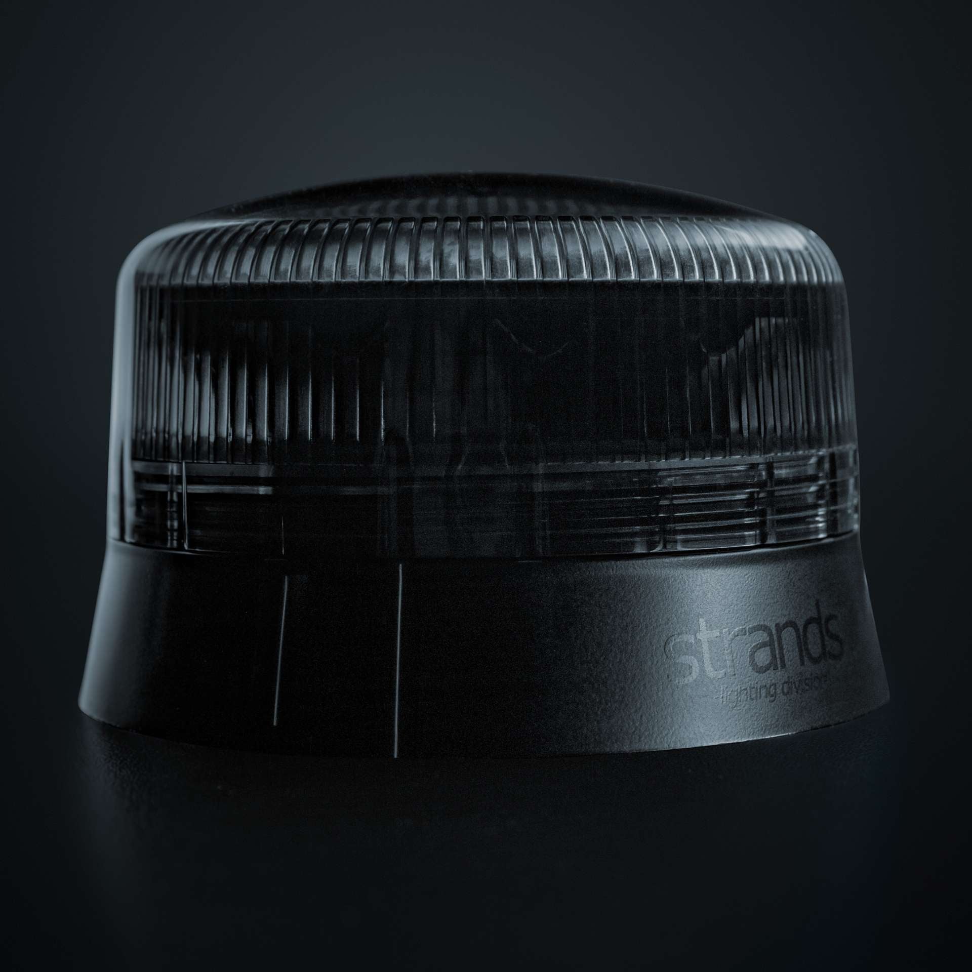 Strands Black Raven Pharos Flat Base Beacon with Dark Lens UK + Ireland