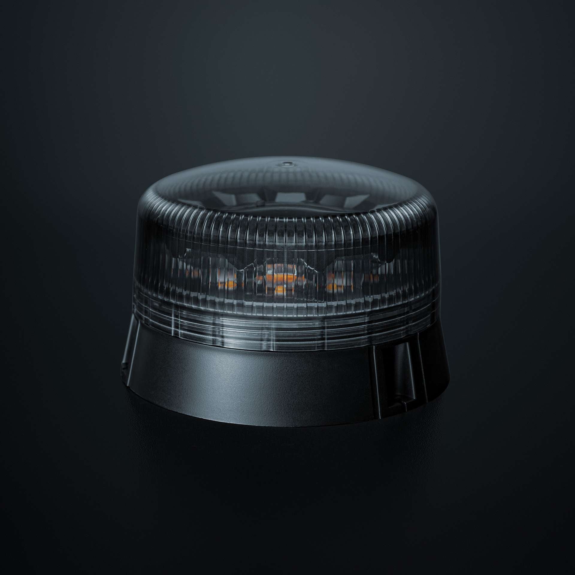 Strands Black Raven Pharos Flat Base Beacon with Dark Lens UK + Ireland