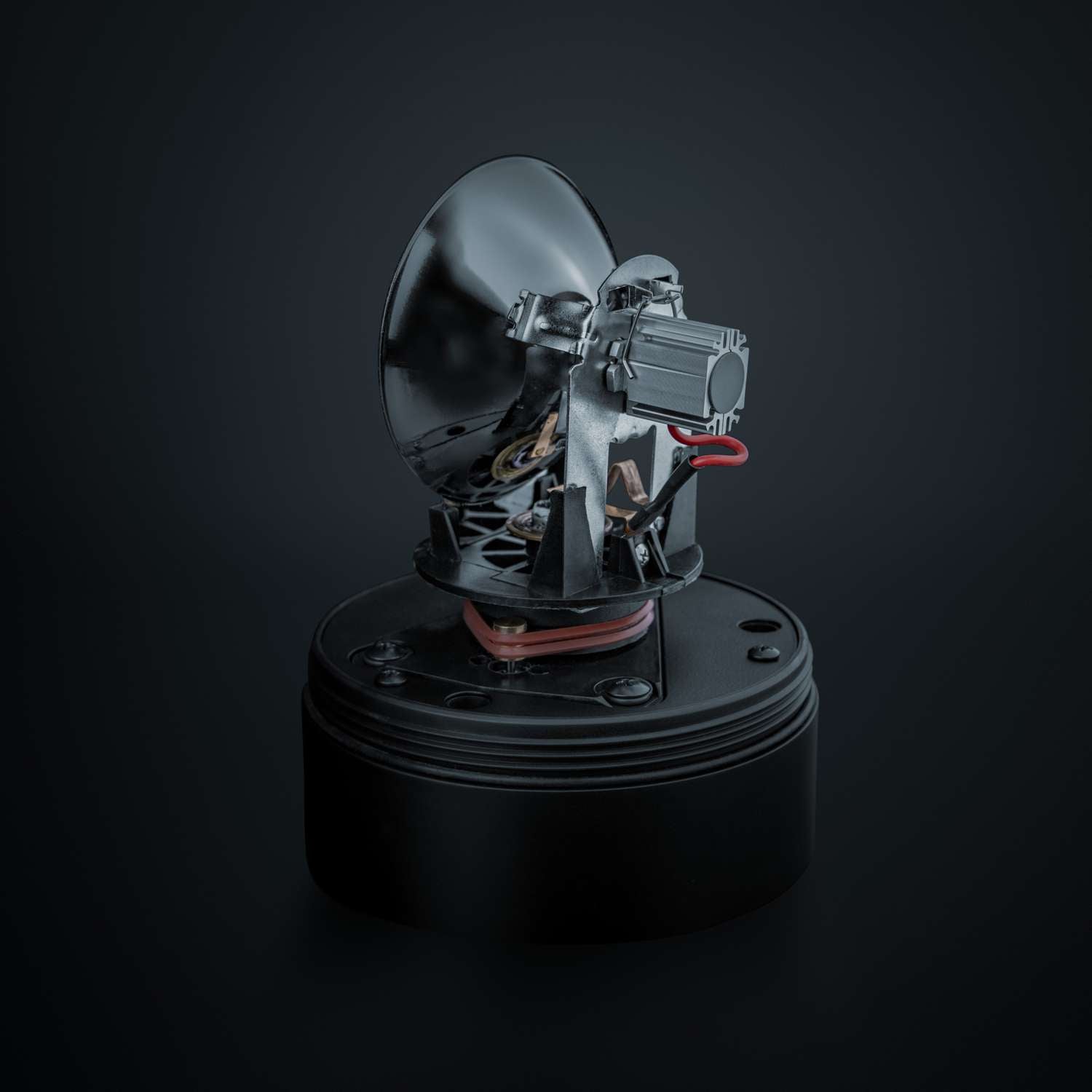 strands led beacon rotating amber old school hella