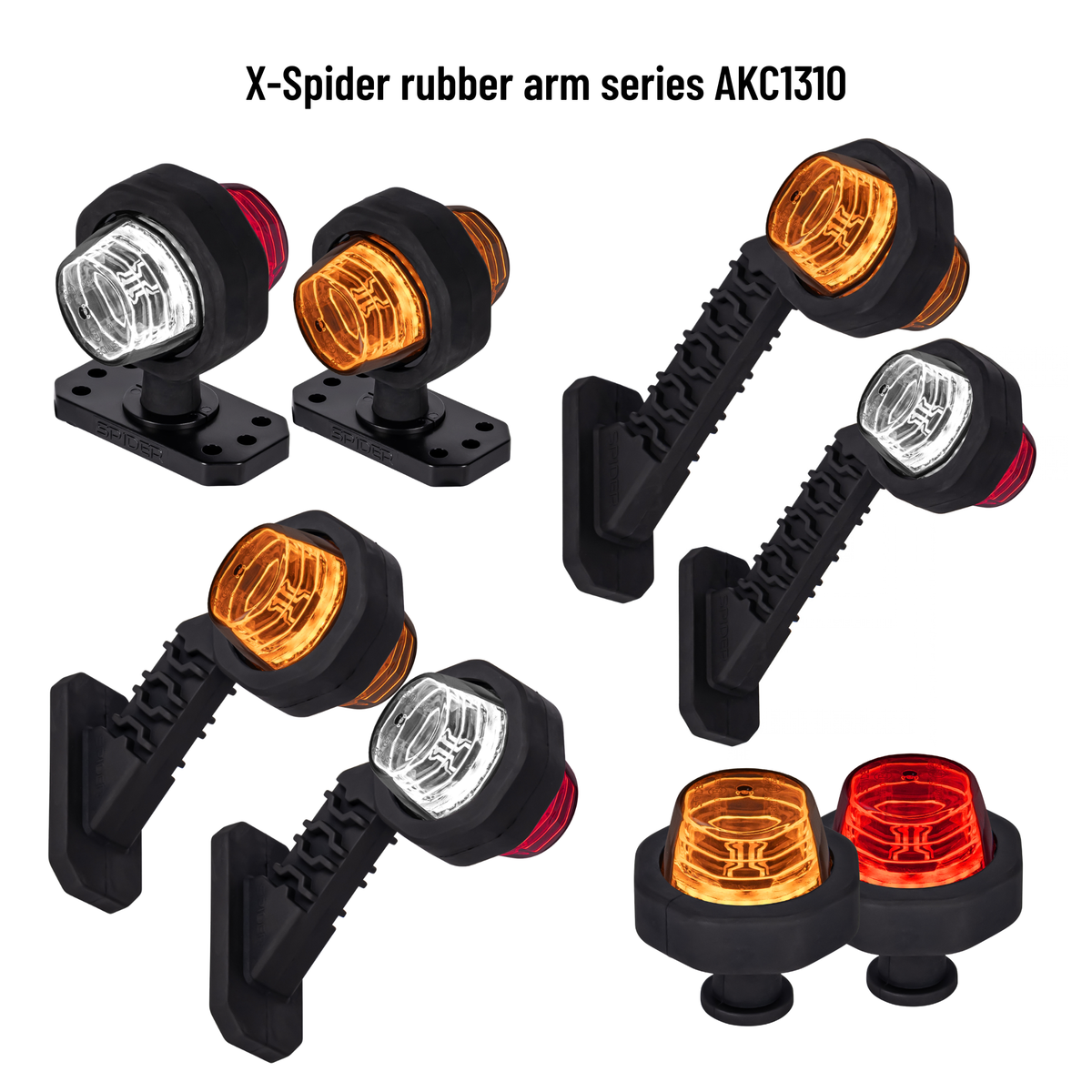 X-Spider 3D Danish Marker Light Inserts / ORBI-X