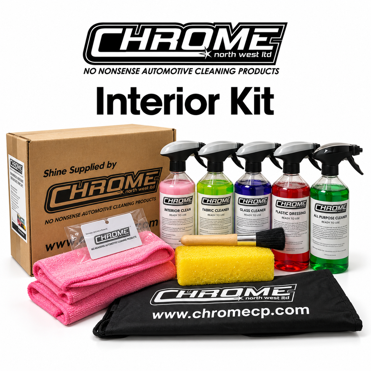 Chrome Interior Cleaning Kit