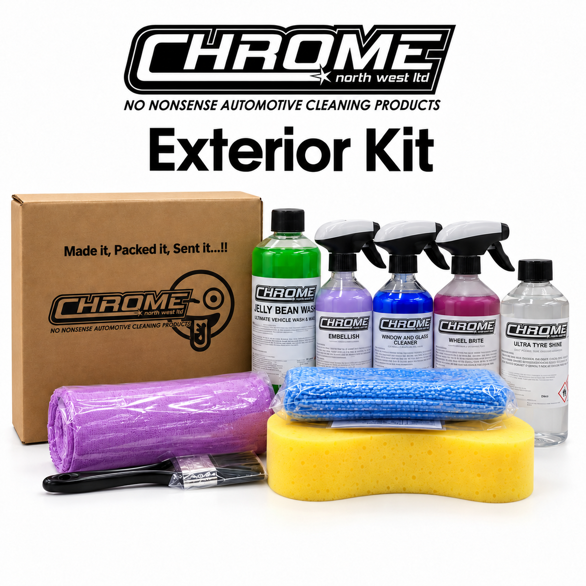 Chrome Exterior Cleaning Kit