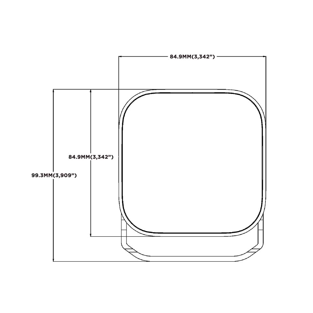 Boreman Cube Tunnel Effect Work Light 30W / Dual Colour
