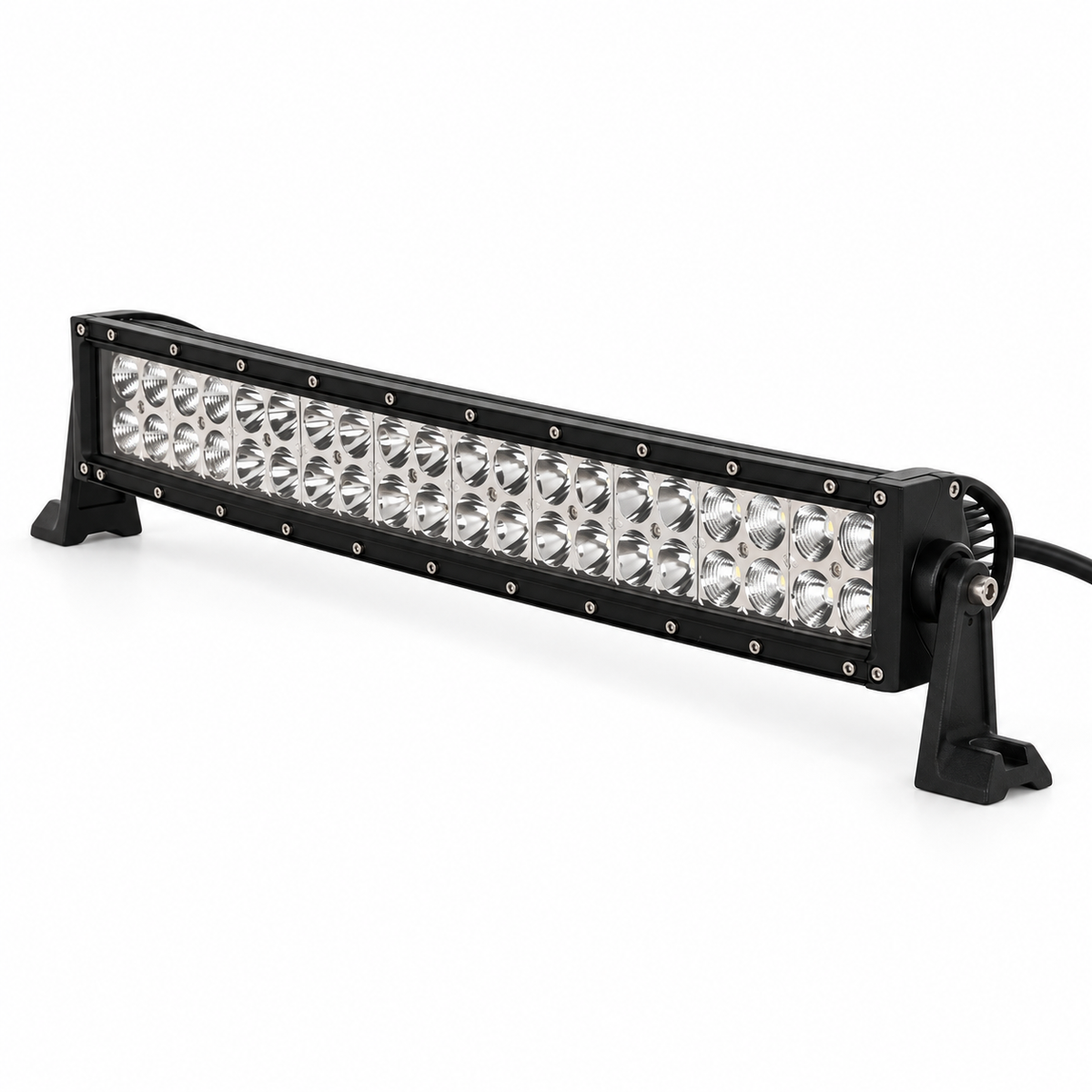Curved LED Light Bar / Flood Beam / Curved / 40x LED / 550mm