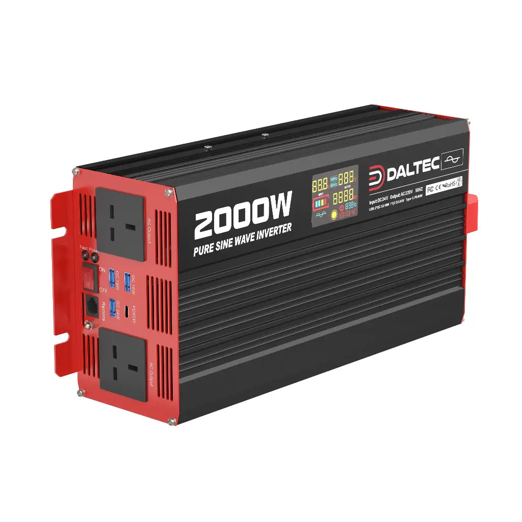 24V Pure Sine Wave Inverter / 2000W