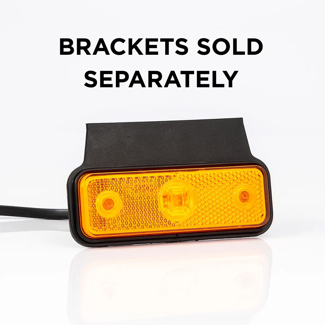 Slimline Rectangular LED Marker Light with Reflector